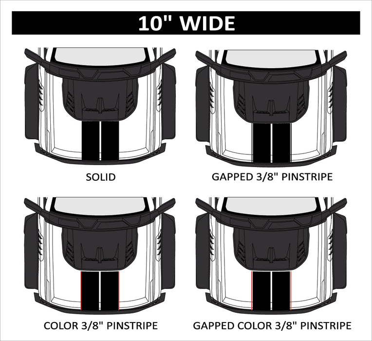 Bronco Raptor Dual Stripes