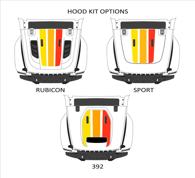 Jeep JL/JLU 3-Bar Kit