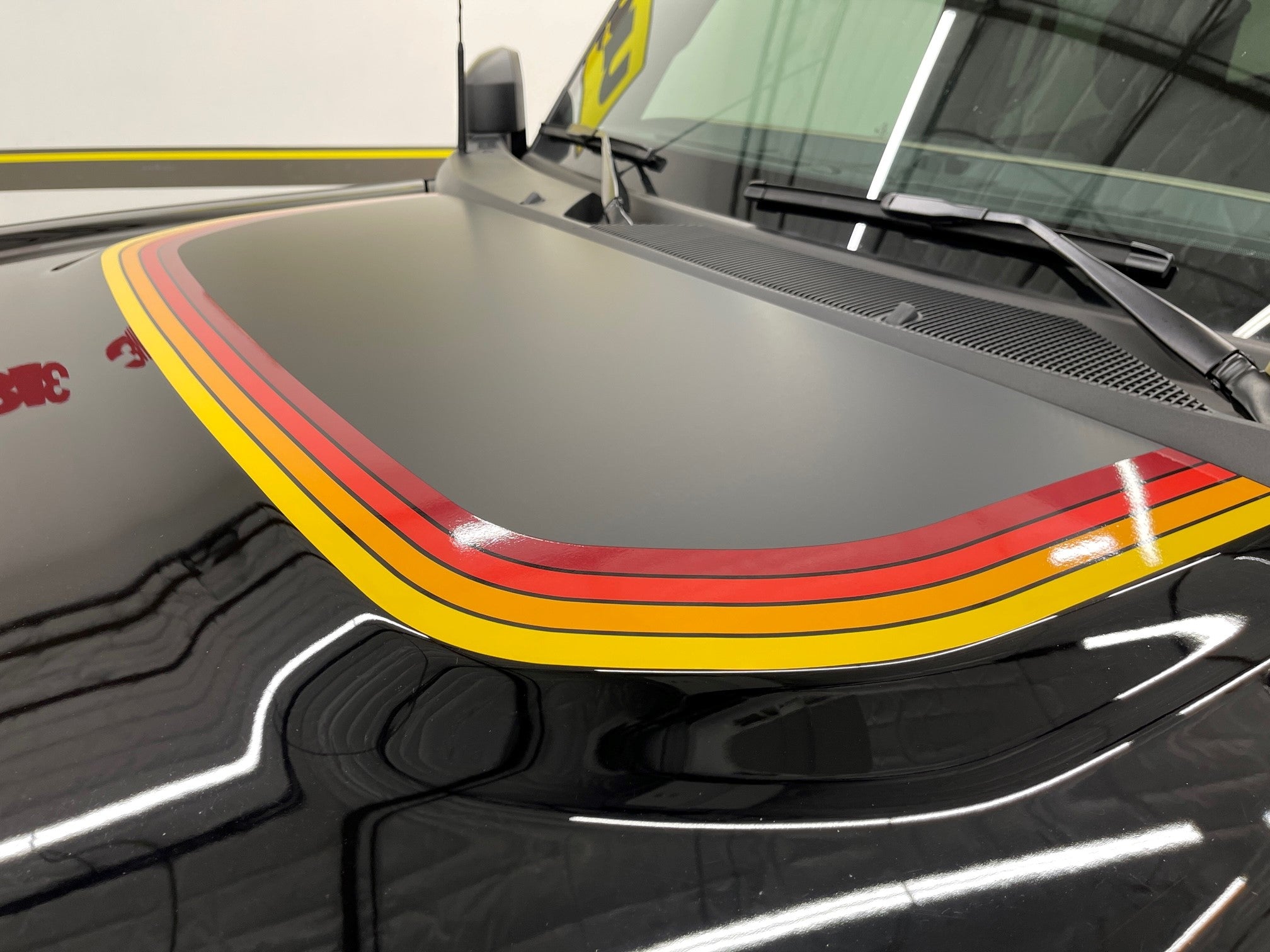 Bronco 4-Bar Retro Side Panel Kits — Underground Graphics