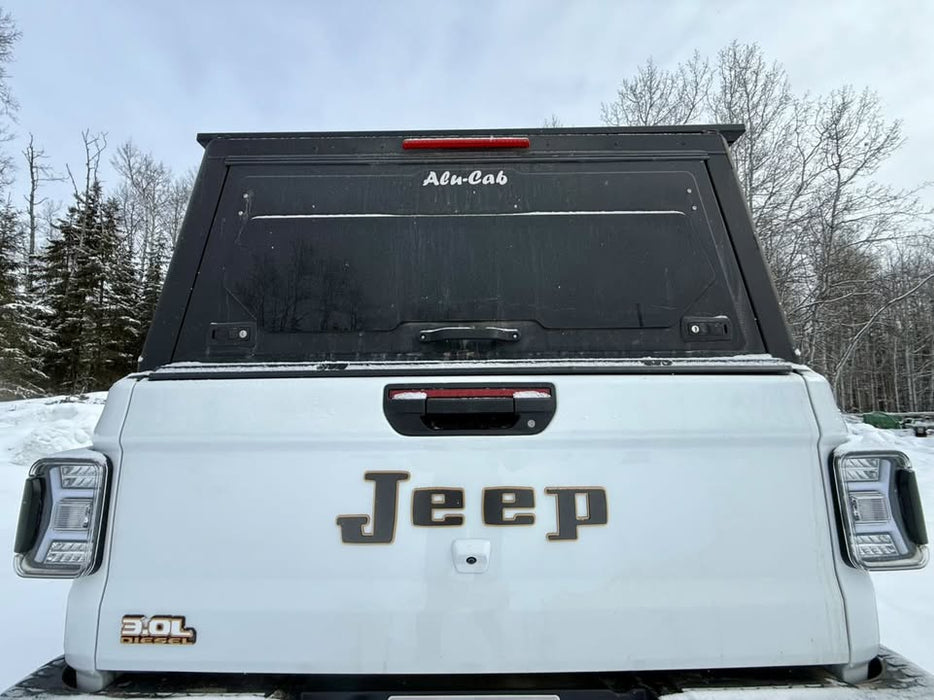 Jeep Gladiator Retro "JEEP" Tailgate Emblem - OEM Size - Two Color Stacked
