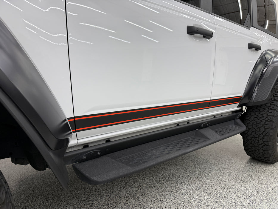 Bronco Raptor Classic Rocker Stripe