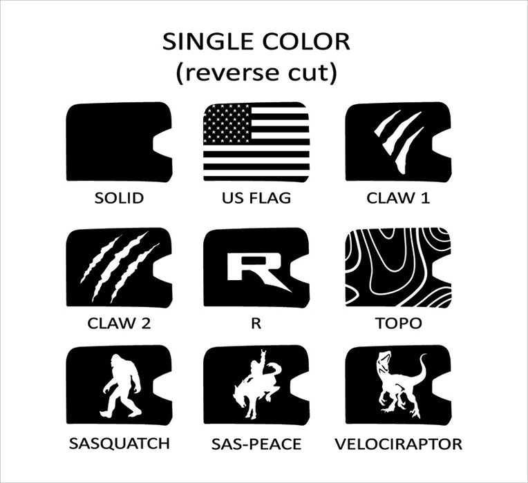 Bronco Raptor Gas Cap Overlays