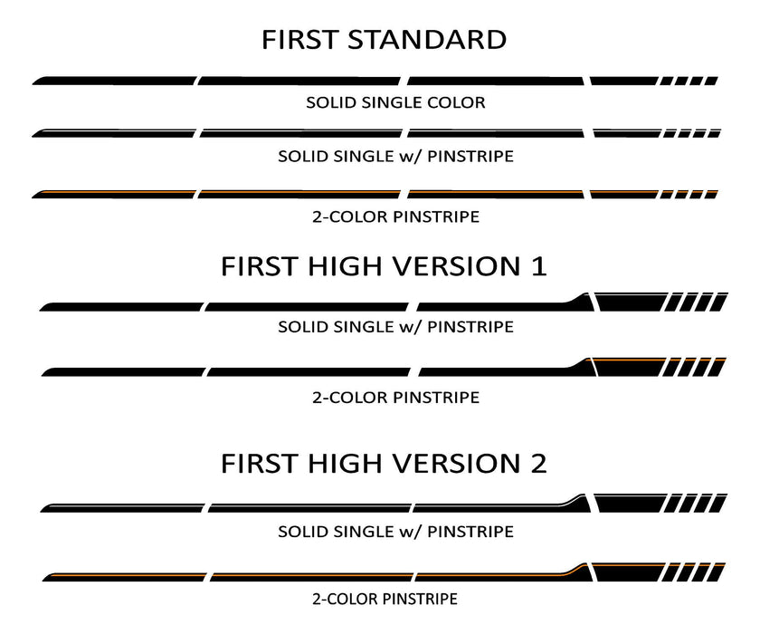 Bronco Sport First Stripes (Single Color)