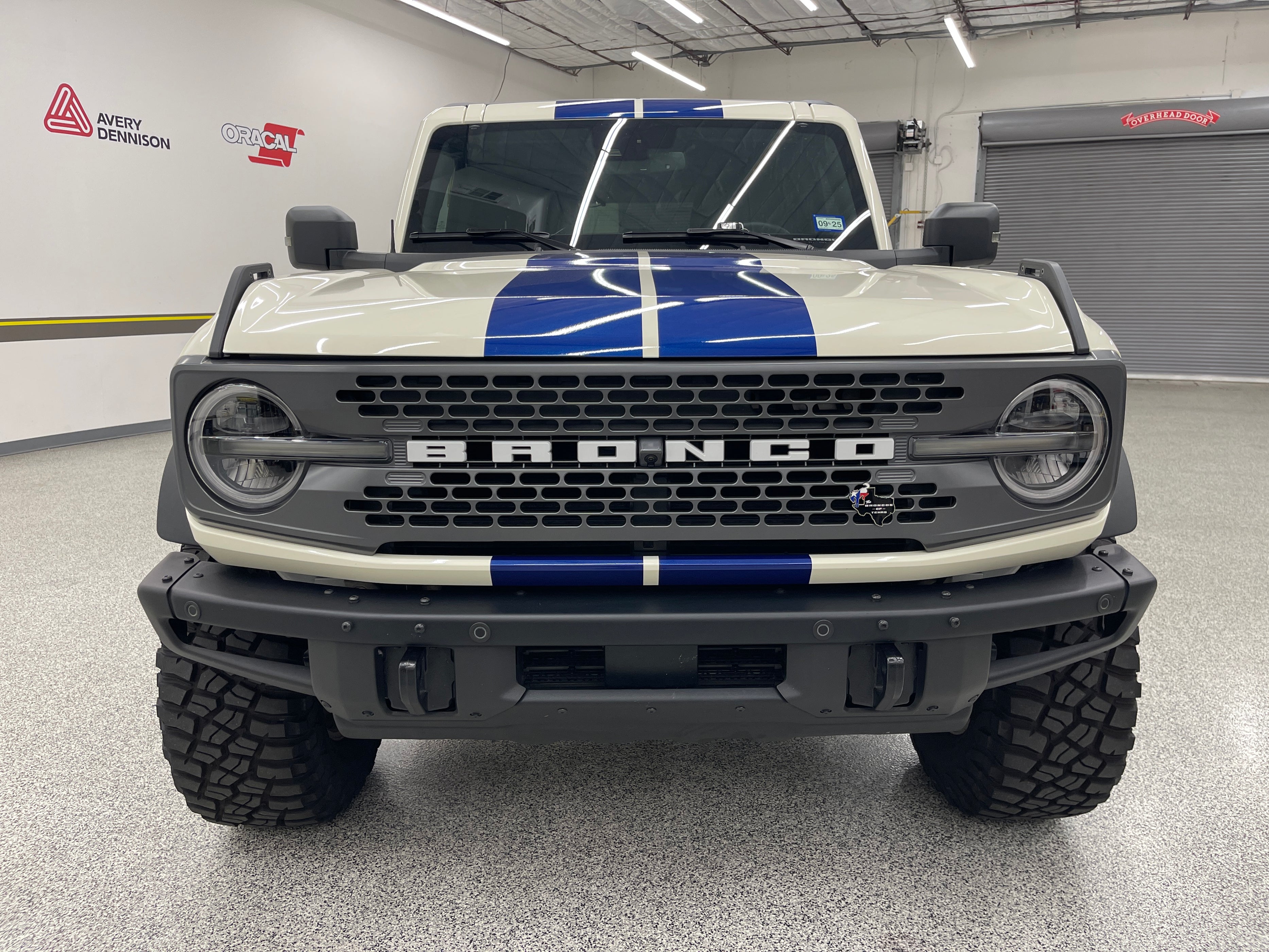 Ford Performance Vehicles Block Lettering Ford Performance Bronco Grille Letter Overlay (2021-2024) — Underground ...