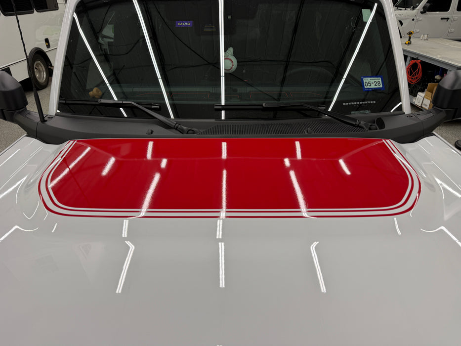 Bronco Heritage Hood graphics
