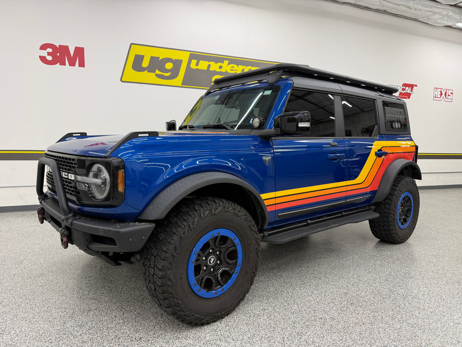 Bronco 4-Door 3-Bar Kicker Kit