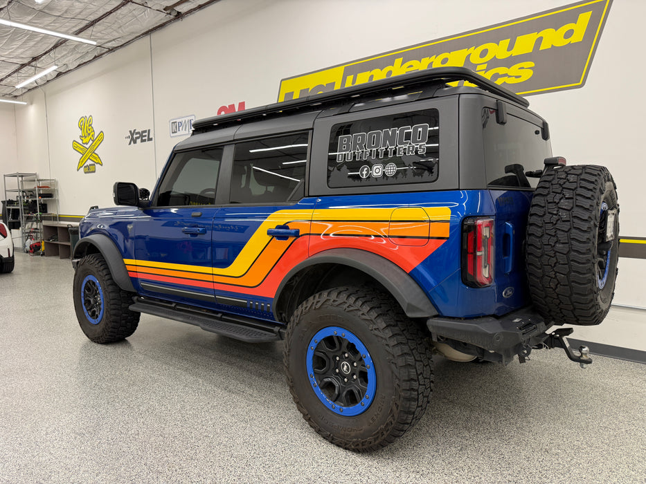 Bronco 4-Door 3-Bar Kicker Kit