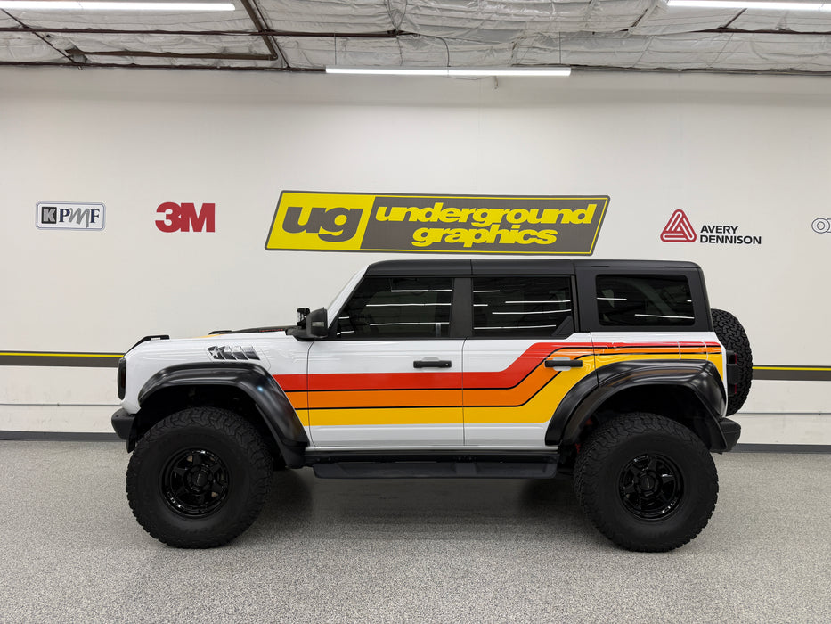 Bronco Raptor 3-Bar Kicker Kit