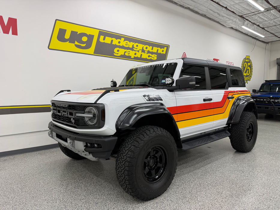 Bronco Raptor 3-Bar Kicker Kit