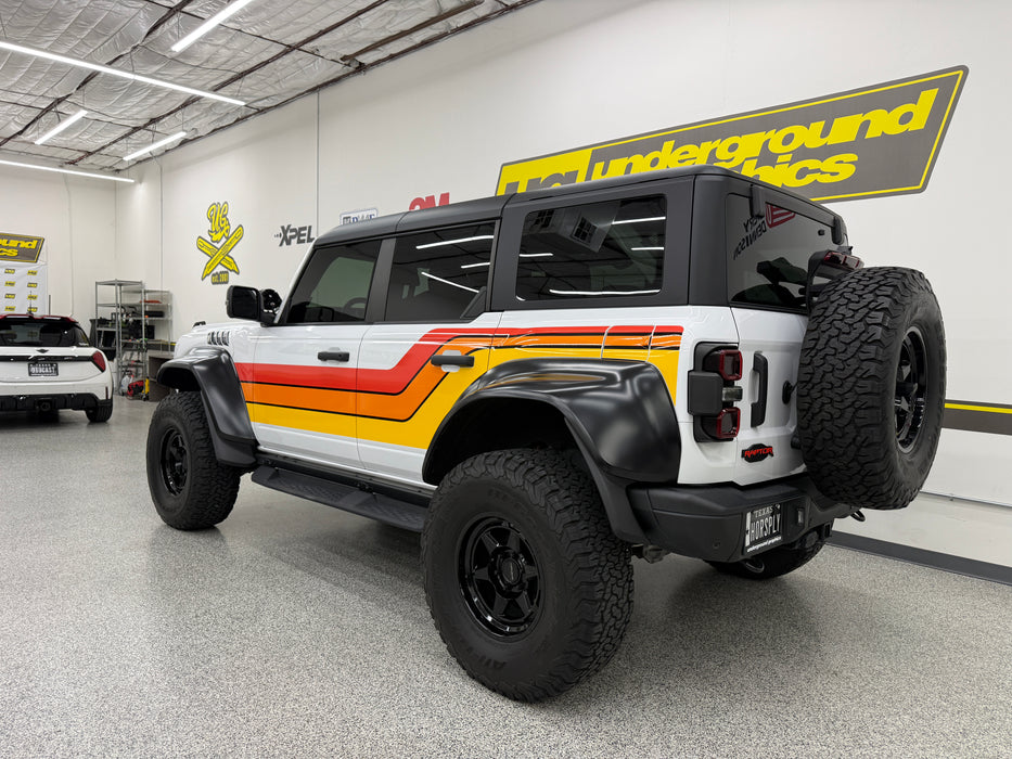 Bronco Raptor 3-Bar Kicker Kit