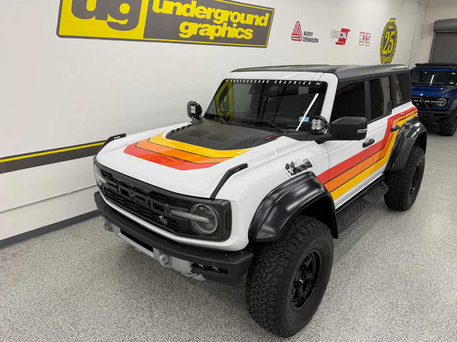 Bronco Raptor 3-Bar Kicker Kit