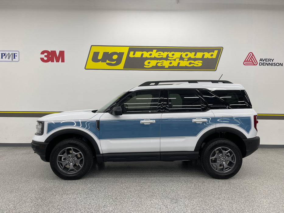 Bronco Sport Limited Edition Area-51 Retro Panel Kit — Underground Graphics