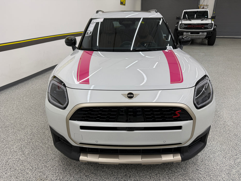 Mini Countryman Standard Hood Stripes 25up