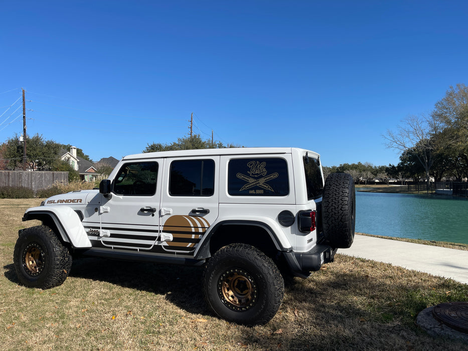 Jeep Islander Lettering Jeep Wrangler Islander Logo