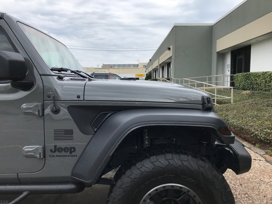 Jeep JL, JLU and JT Fender Vent Graphics (2018+)