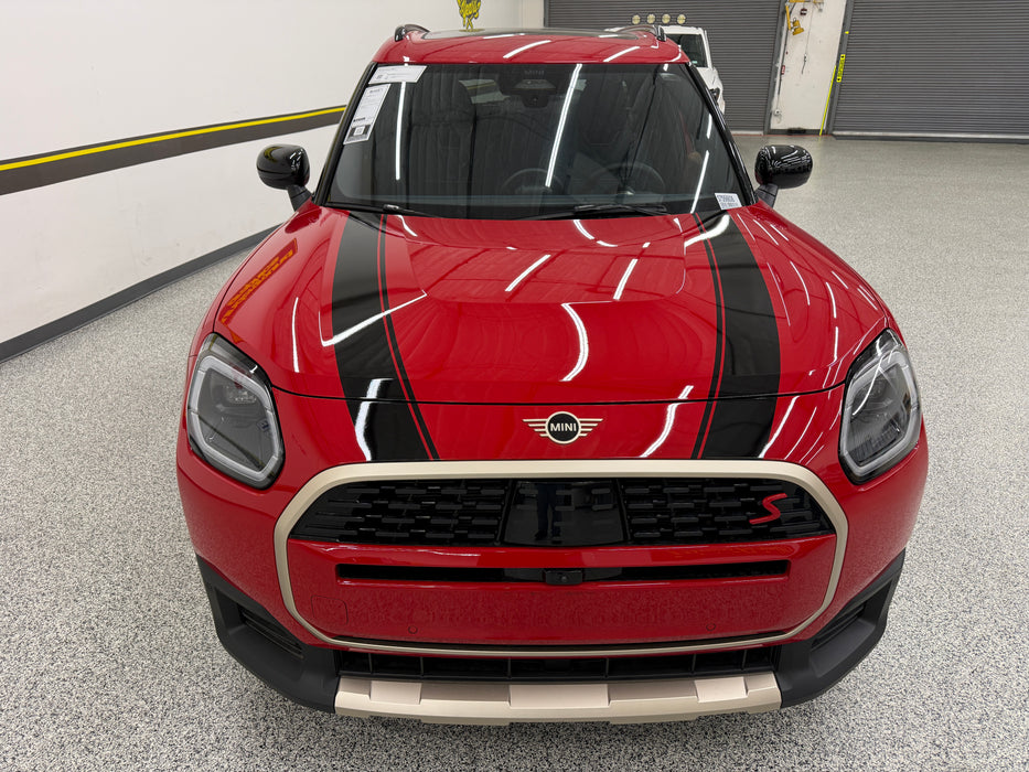 Mini Countryman Standard Hood Stripes 25up