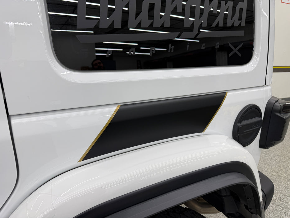 Jeep JL/JLU Rear Fender Stripe