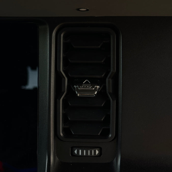 CHROME - Set of 4 2021+ Ford Bronco Vent Clip/Tab Replacement