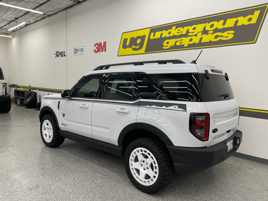 Bronco Sport On The Rocks Stripes — Underground Graphics