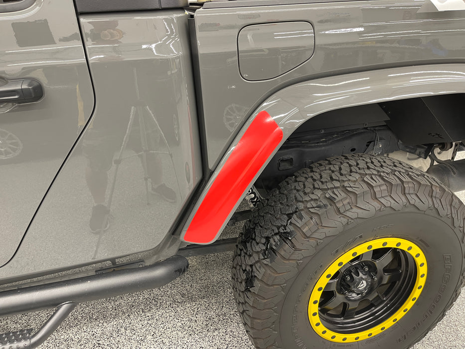 Auto Fender Jeep Rear PPF Fender Guards — Underground Graphics