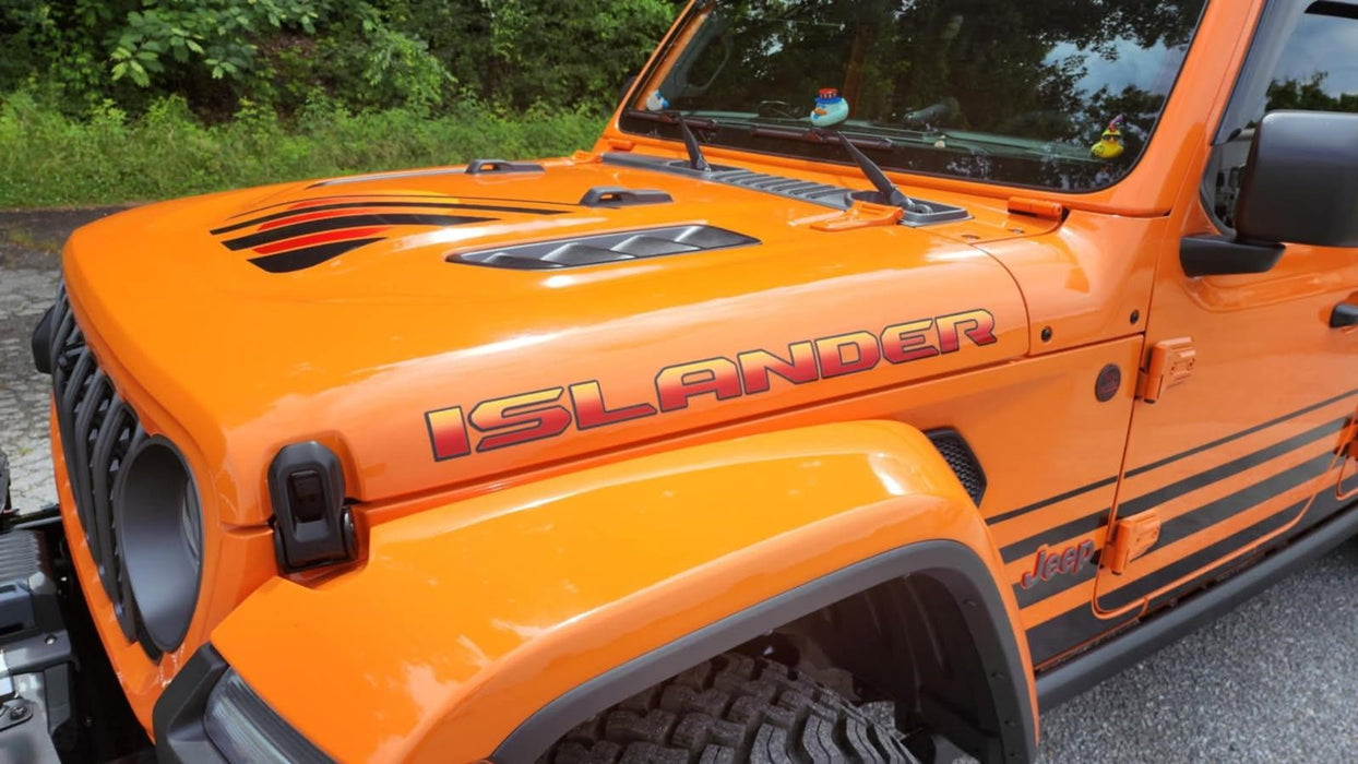 Jeep Islander Lettering Jeep Gladiator