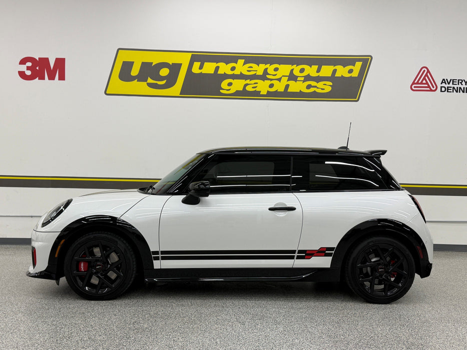 Mini Cooper (4th Gen) JCW Double Bar Rocker Stripe