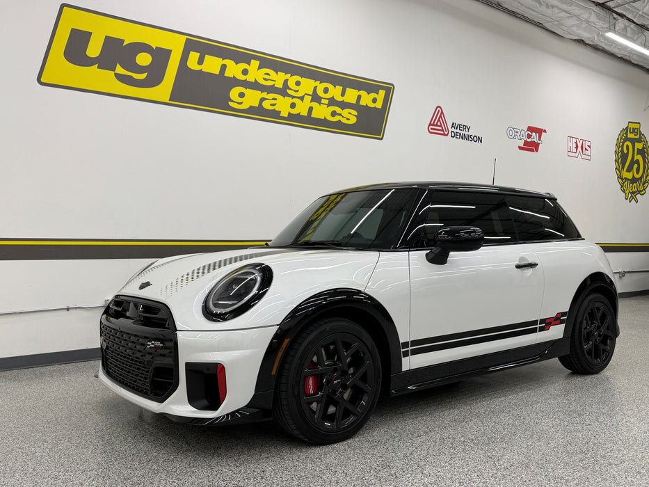 Mini Cooper (4th Gen) JCW Double Bar Rocker Stripe