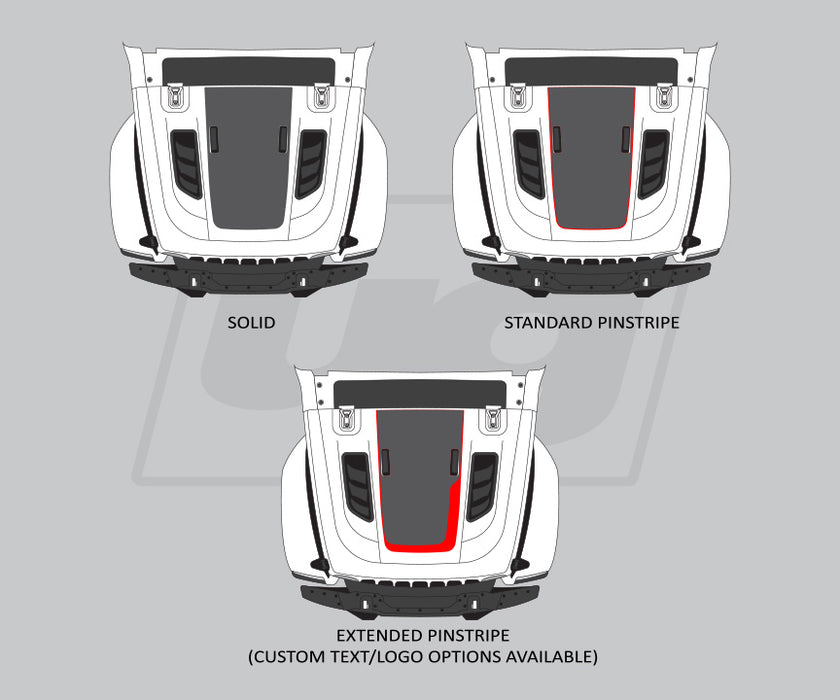 Jeep JL, JLU and JT Rubicon Hoods