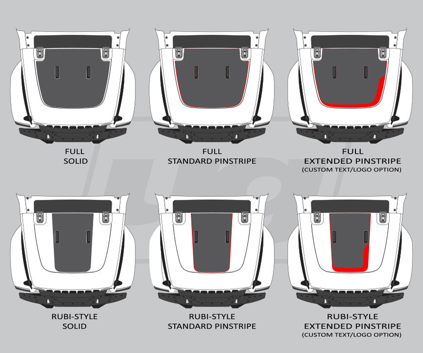 Jeep JL, JLU, and JT Sport Hoods