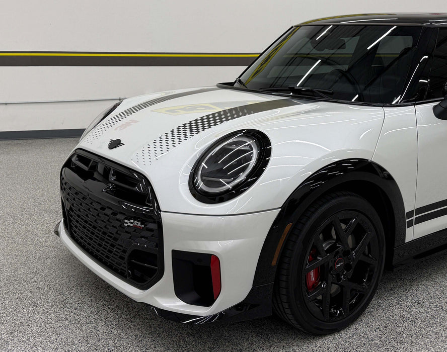 Mini Cooper HT 25up OEM Replica Hood Stripes (Die-Cut)