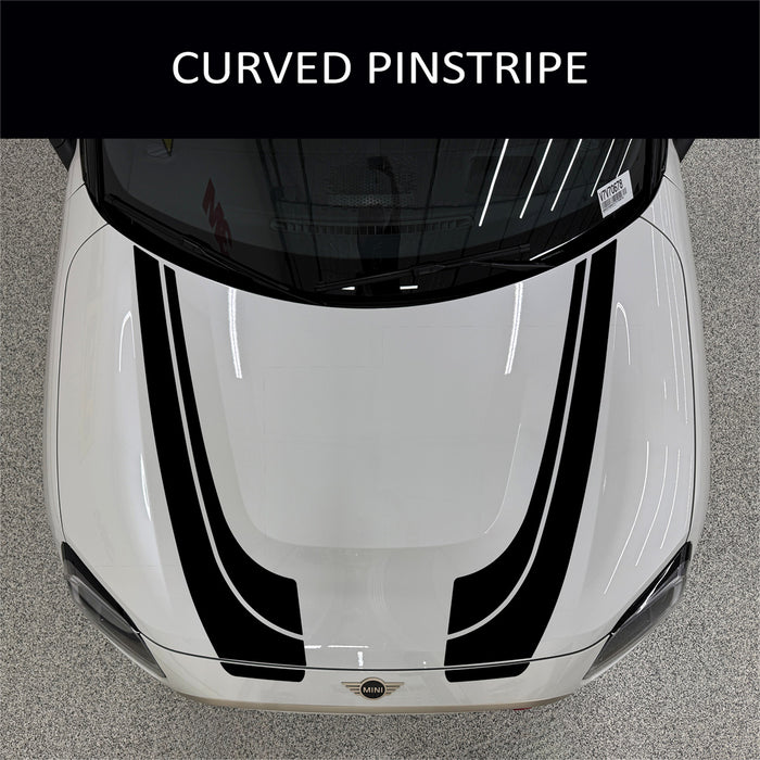 Mini Countryman JCW Extended Hood stripes