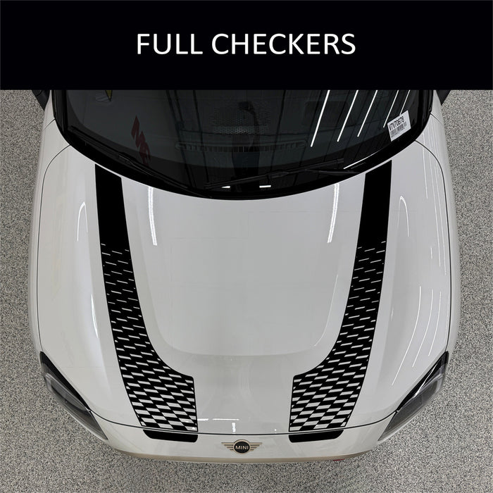 Mini Countryman JCW Extended Hood stripes
