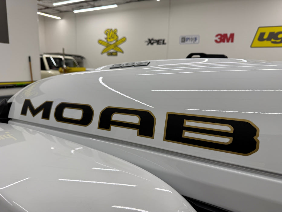 Jeep MOAB Replacement Hood Decals
