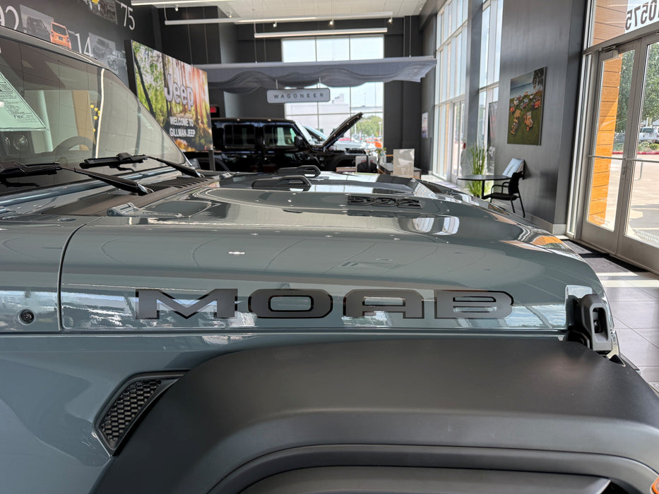 Jeep MOAB Replacement Hood Decals