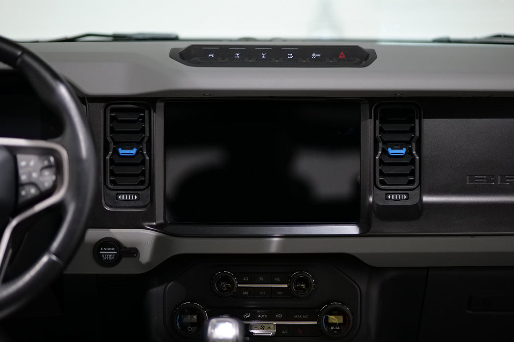 VELO BLUE - Set of 4 2021+ Ford Bronco Vent Clip/Tab Replacement