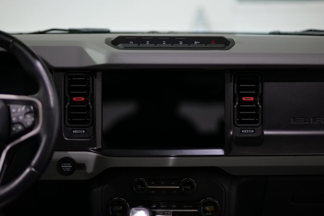 RED - Set of 4 2021+ Ford Bronco Vent Clip/Tab Replacement