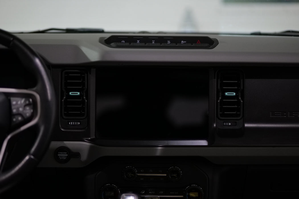 TIFF BLUE - Set of 4 2021+ Ford Bronco Vent Clip/Tab Replacement