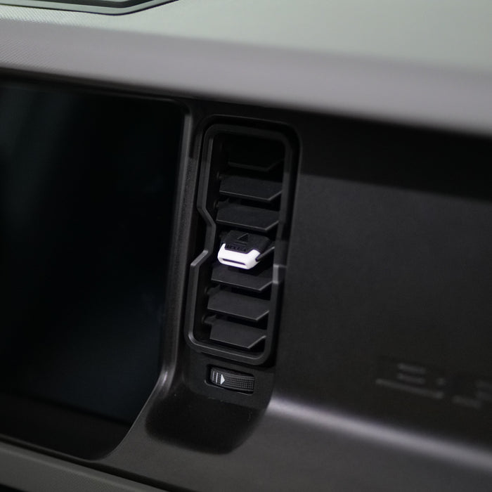 WHITE - Set of 4 2021+ Ford Bronco Vent Clip/Tab Replacement