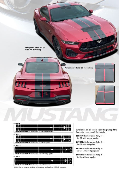 Mustang Performance Rally Strip Kit (2024+)