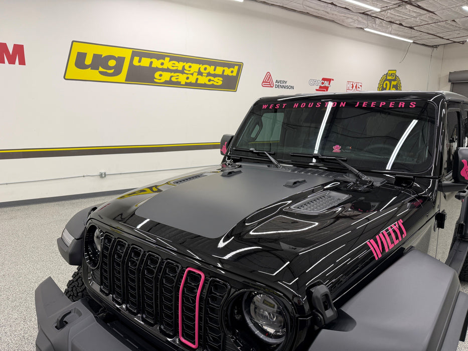 Jeep JL, JLU and JT EURO Rubicon Hoods