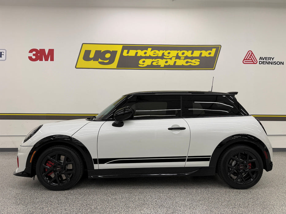 Mini Cooper (4th Gen) Wave Rocker Stripe kit