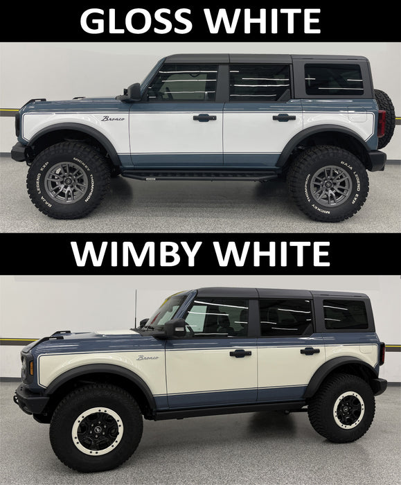 Bronco Retro Side Panels
