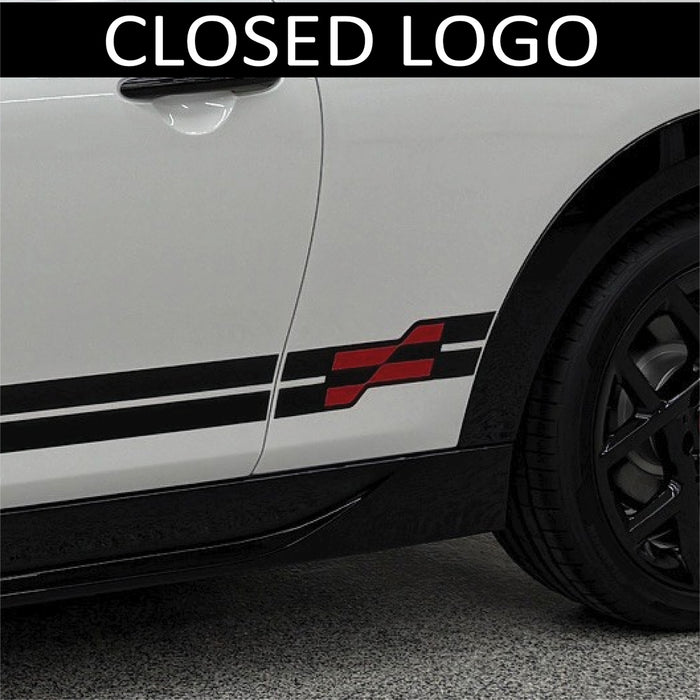 Mini Cooper (4th Gen) JCW Double Bar Rocker Stripe