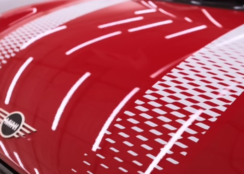 Mini Cooper HT 25up OEM Replica Hood Stripes (Die-Cut)