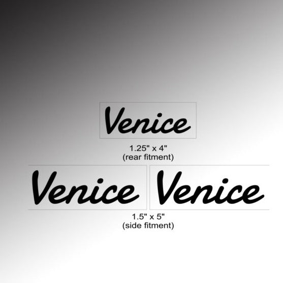 Venice Logo Decal Set