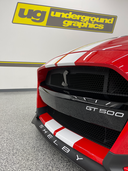 Gt 500 Lettering Shelby GT 500 Bumper Insert — Underground Graphics