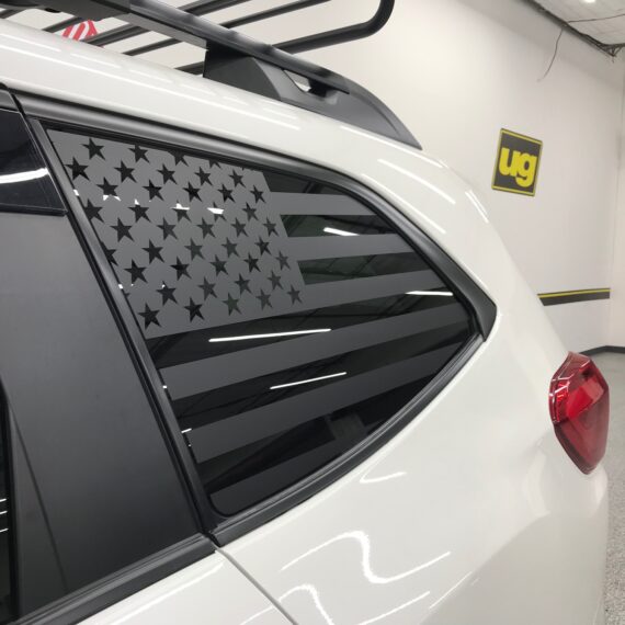 Rear Window Flags – Subaru Ascent