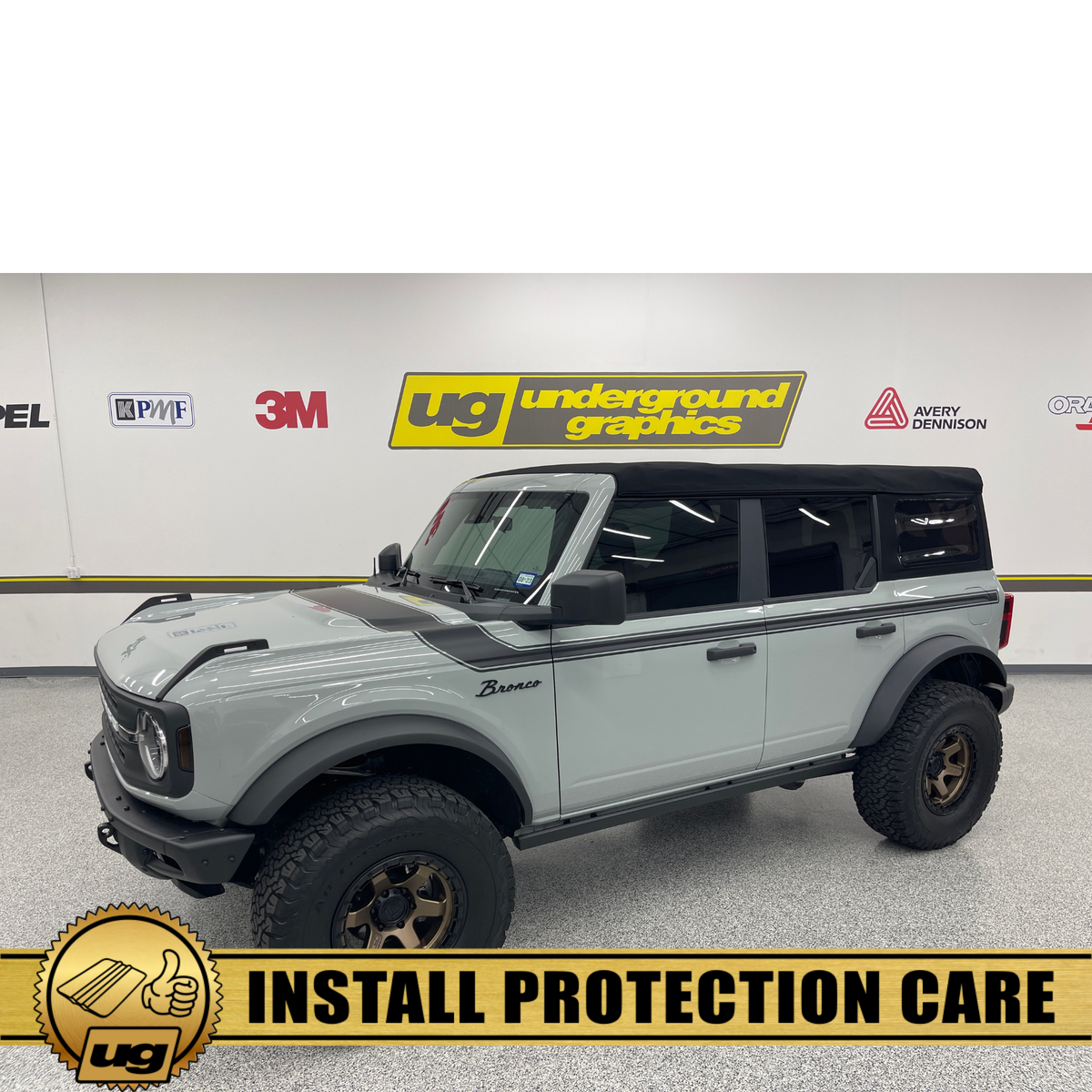 Bronco Retro Hockey Style (Full Kit) — Underground Graphics