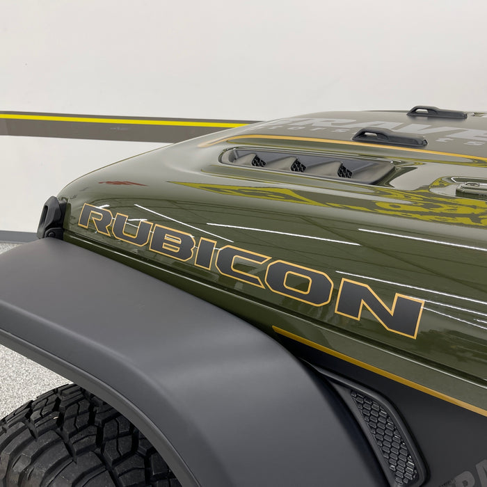 Rubicon Lettering Cut File Jeep Rubicon Lettering Font