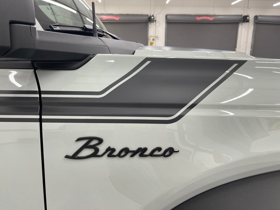 Stickers Ford Bronco - Autocollant pour 4x4 Stickers Ford Bronco - Autocollant pour 4x4